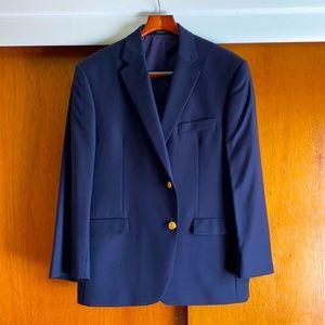 Navy blue classic blazer